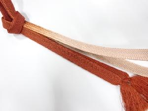 正絹　手組帯締め